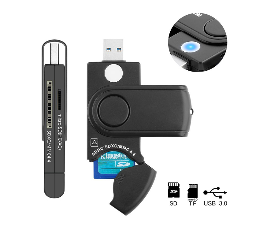 C3291 USB 3.0 Card Reader